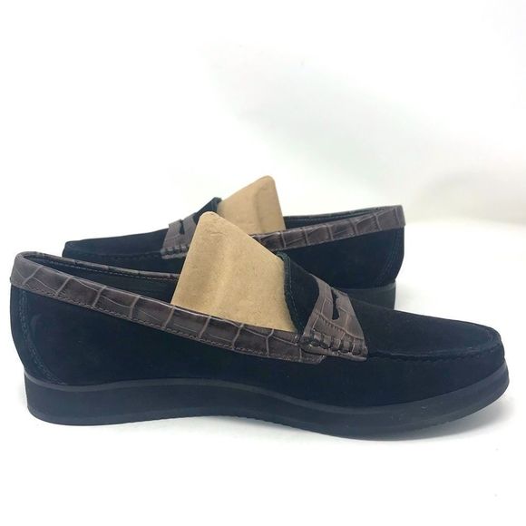 Marc Joseph Chamber St Leather Penny Loafers 8 - Picture 2 of 9